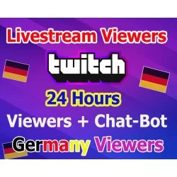 Deutsche Twitch Live zuschauer Chat-Bot für 1 Tag