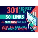 Buy 50 Redirect Backlinks