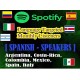 Spotify SPANISH SPEAKERS Monthly Listeners