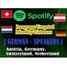 Buy Spotify GERMAN SPEAKERS Monthly listeners