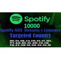 Buy Targeted Spotify ADS Streams + Listeners