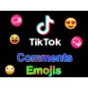 Buy TikTok Emoji comments