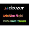 Deezer artis Album Playlist Followers Kaufen