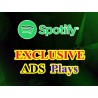 Buy SPOTİFY ADVERTISEMENT PLAYS