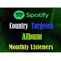 Länderziel Monatliche Spotify Album Zuhörer Kaufen