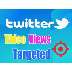 Länderziel Twitter Video Views  kaufen