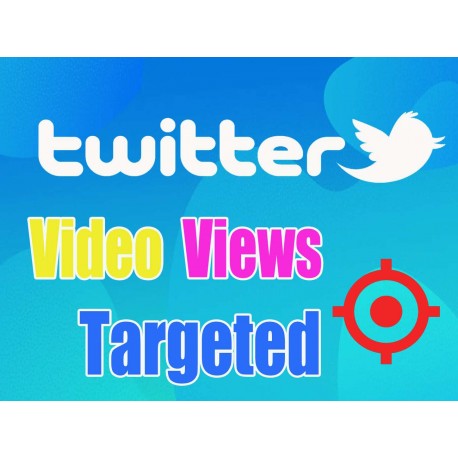 Buy Targeted Twitter Video Views