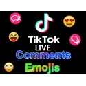 TikTok Live Emoji Kommentare kaufen