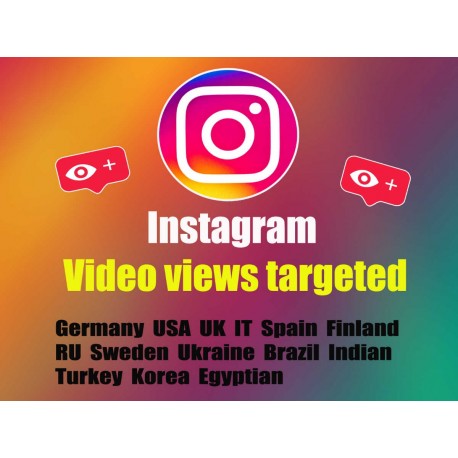 Länderziel Instagram video klicks