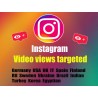 Länderziel Instagram video klicks