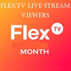 Buy cheap Flextv Live Stream Viewers