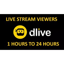 Acheter des spectateurs en direct sur DLIVE