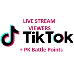 TikTok Canlı İzleyici + PK Savaş Puanları