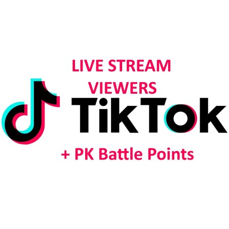 Spectateurs en direct de TikTok + Points de bataille PK