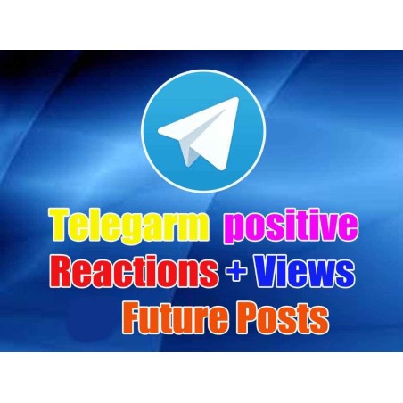 Telegram Auto Positive Reactions Likes + Views für Zukünftige Beiträge