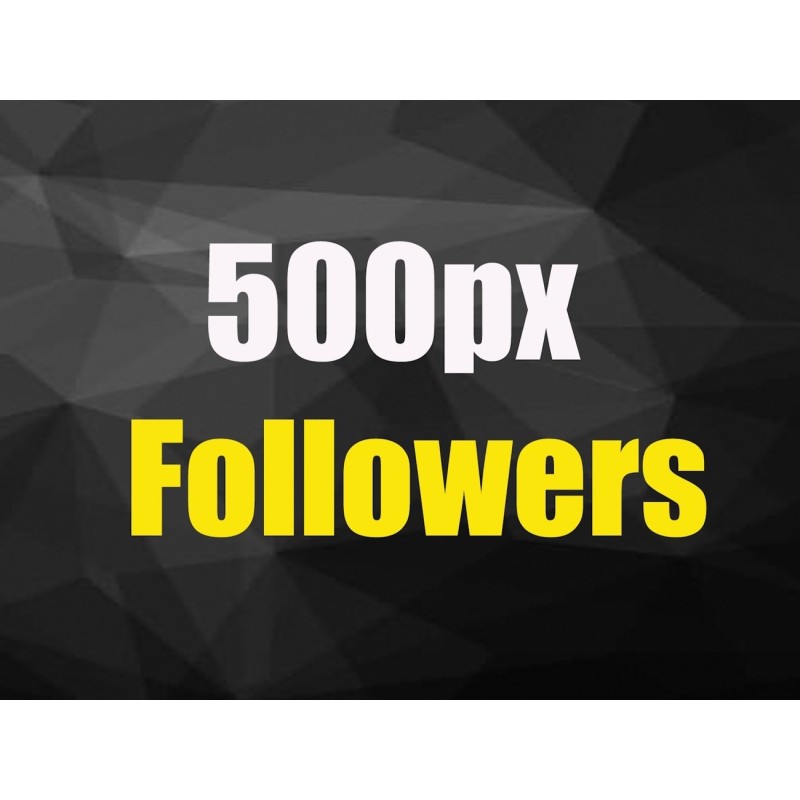 Buy 500px Followers