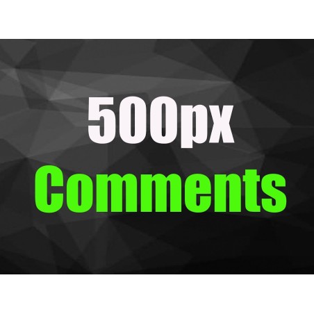 Buy 500px Comments