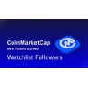 Suiveurs de la liste de surveillance de CoinMarketCap
