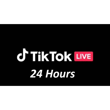 Espectadores en vivo de TikTok durante 24 horas