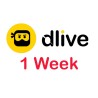 شراء مشاهدين لبث مباشر على Dlive لمدة أسبوع