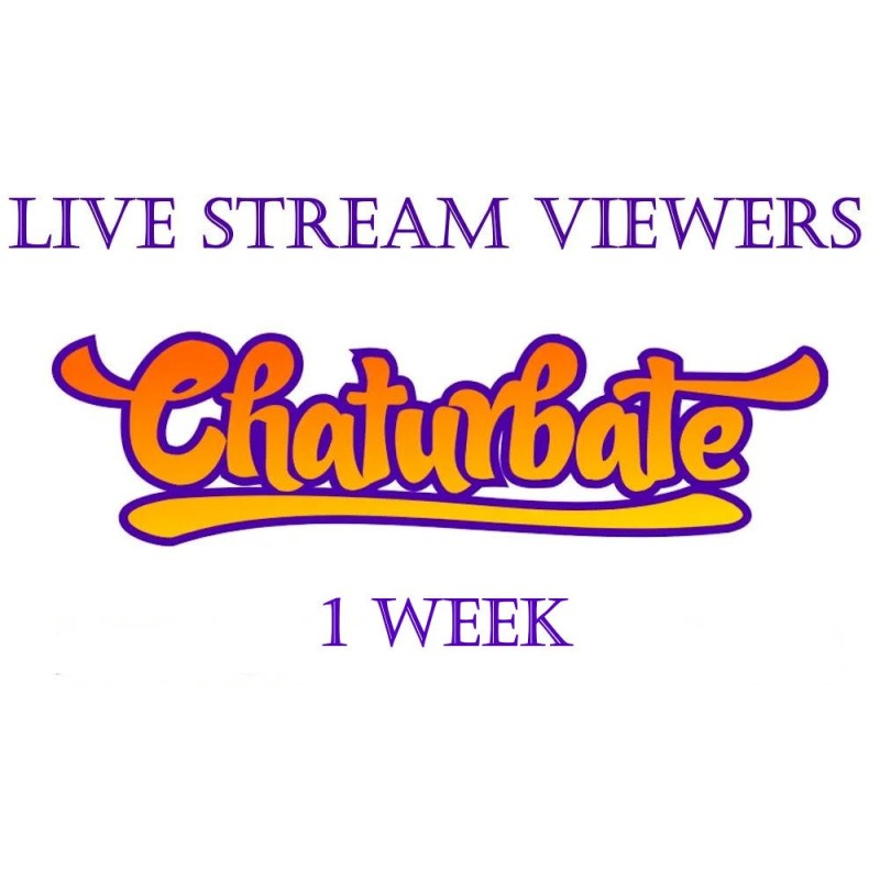 Transmisión en vivo de Chaturbate: espectadores durante 7 días.