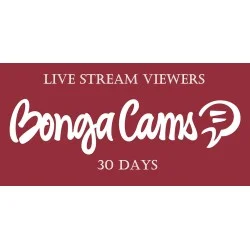 Transmisión en vivo de BongaCams, espectadores mensuales