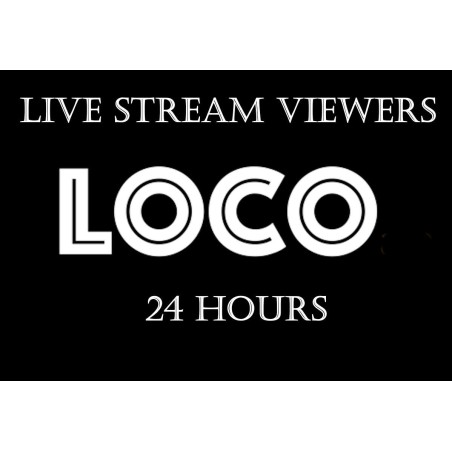 Buy cheap Loco Live Stream Viewers