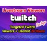 Länderziel Twitch Live Zuschauer 1 Tage Kaufen