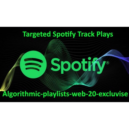 Hedeflenen Spotify Şarkı Oynatmaları Algoritmik Çalma Listeleri-Web 2.0 Özel Satın Al