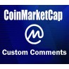 Acheter des commentaires personnalisés CoinMarketCap