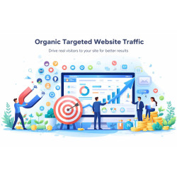 Country Targeted Real Custom Keyword Traffic + Real Visitors 30 Days