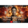 Youtube Native ADS Views
