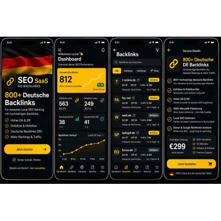 800+ German Backlinks for Local SEO Ranking