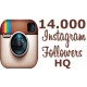 14.000 HQ Instagram Followers