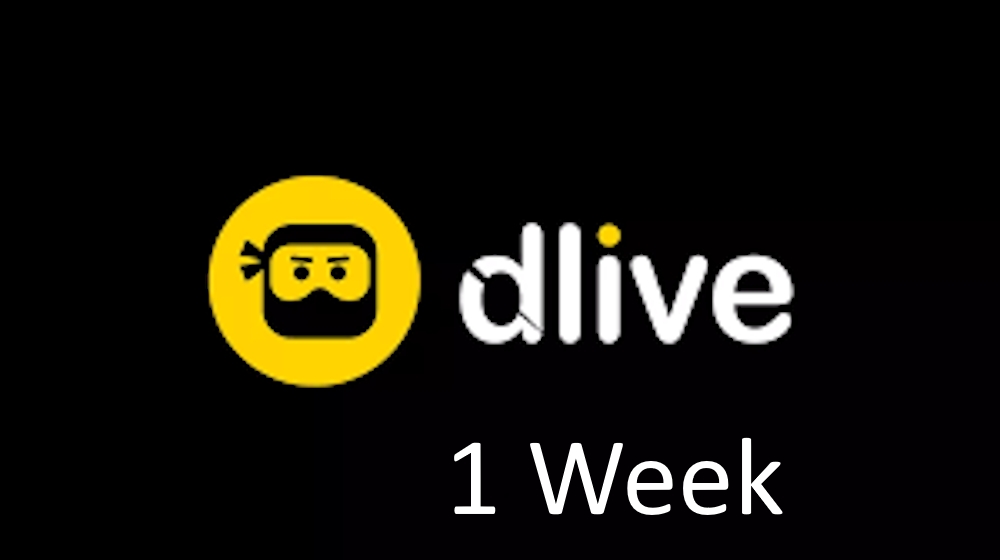 ซื้อผู้ชมสตรีมสด Dlive 1 สัปดาห์