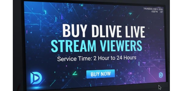 Kaufen Sie DLive Live Stream Zuschauer
