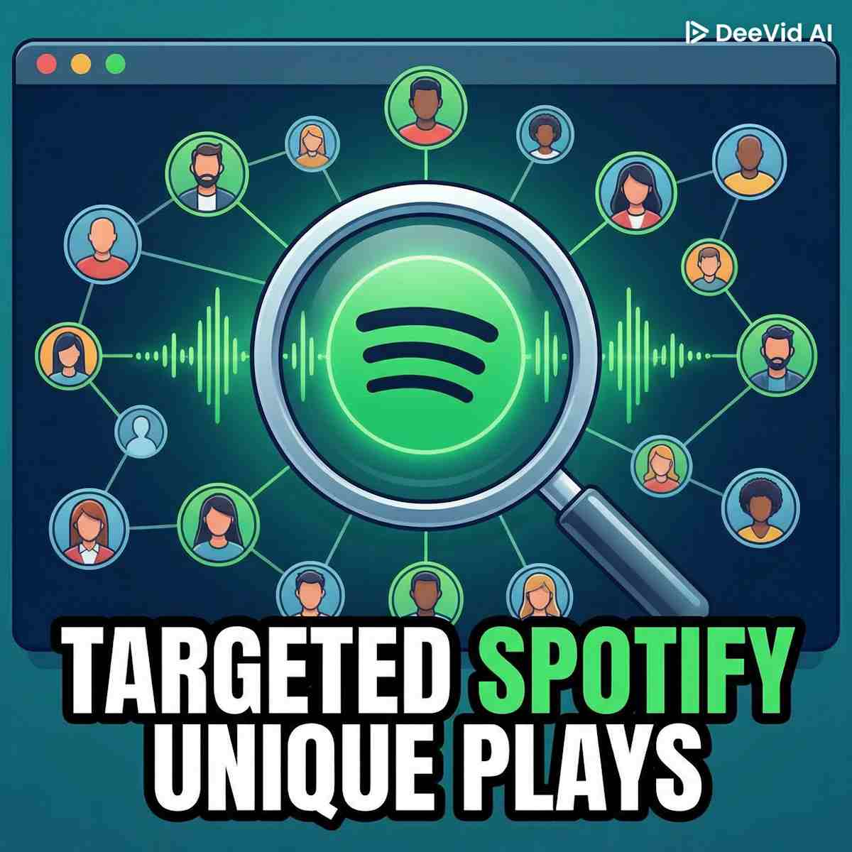 Kaufen Sie Gezielte Einzigartige Spotify-Wiedergaben