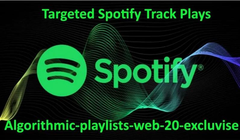 شراء تشغيلات مستهدفة لأغاني سبوتيفاي قوائم تشغيل خوارزمية - ويب 2.0 حصري